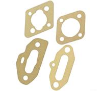 KHIronHive Ensemble de joints de tronçonneuse pour McCulloch 55 700 4300 555 10-10S, 4 pièces d'entretoises de carburateur et kit de joint de réservoir de carburant, matériau de haute qualité pour une