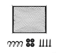 KHIronHive Filet de chargement en nylon robuste avec 4 crochets, housse élastique extensible pour chariot de plage pliable et chariot de jardin, support de charge sécurisé pour camping en plein air