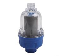 KHIronHive Filtre de chauffe-eau en acier inoxydable avec 40 mailles pour la prévention du tartre, écran anti-sédiments réutilisable compatible avec les entrées de douche et de robinet standard à 4