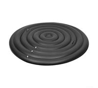 KHIronHive Housse de spa gonflable ronde en PVC de 180 cm avec couvercle réglable pour protection de l'eau en extérieur, rétention de la chaleur et montage facile dans le jardin ou la piscine (avec