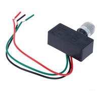 KHIronHive Interrupteur de commande de pulvérisateur électrique 12 V CC avec régulateur réglable, contrôleur haute puissance pour systèmes de pulvérisation en métal et plastique, design de capuchon en