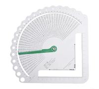 KHIronHive Jauge de tricot Convertisseur de point Calculatrice de point et règle de cadre de comptage Outil pour une jauge d'aiguille précise, le comptage des rangs et des mesures d'épaisseur de fil