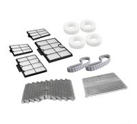 KHIronHive Kit de pièces de rechange pour robot nettoyeur de piscine Dolphin Triton PS Plus avec plaques filtrantes et brosse avant active