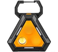 KHIronHive Lampe de travail magnétique, 1 000 lumens, rechargeable USB-C, batterie externe 2500 mAh, autonomie de 30 heures, étanchéité IP65 avec crochet et support trépied pour réparation de camping
