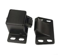 KHIronHive Loquet de porte en alliage d'aluminium avec espacement des trous de 25 mm, matériel de sécurité haute température pour cabines de peinture, fours industriels, armoires, espaces scellés