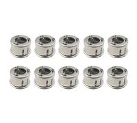 KHIronHive Lot de 10 limiteurs de température en acier inoxydable pour cuiseur à riz, interrupteur à fusible thermique 160-170 C, pièce de rechange de forme ronde, accessoire de cuisine haute