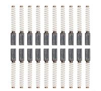 KHIronHive Lot de 10 paires de balais de carbone pour moteur de machine à souder à air chaud Triac S/PID, 14 x 6 x 5 mm, pièce de rechange de haute qualité pour soudeur en plastique, automatisation