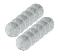 KHIronHive Lot de 12 chiffons de nettoyage de vitres pour Liectroux YW610 HCR-10 HCR-09 Lavables en microfibre pour appareils de nettoyage automatique de vitres