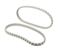 KHIronHive Lot de 2 courroies de rechange pour nettoyeur de piscine Hayward - Pour modèles robotiques Hayward - Courroie d'entraînement en caoutchouc renforcé de 13 mm - Performance fiable - Beige
