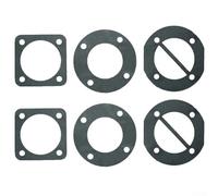 KHIronHive Lot de 2 joints pour compresseurs d'air Sears pour modèles Craftsman 921.153101 et VSF1080421, ronds de 8,9 cm OD et carrés de 6,3 cm avec alignement précis des trous de boulon pour une