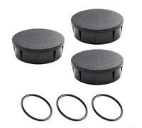 KHIronHive Lot de 4 couvre-têtes d'arrosage sans outils pour Hunter Pro PROS-04, PROS-06, PROS-12, PRS30, PRS40 - Plastique ABS anti-fuite avec joint torique en nitrile pour systèmes d'irrigation