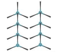 KHIronHive Lot de 8 brosses latérales de rechange pour aspirateurs MOVA E20 Plus/, Q8 Max, MONSGA MS1 Max/, pour aspirateurs robot LIECTROUX M70 Pro avec poils en nylon bleus pour le nettoyage des