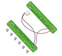 KHIronHive Module d'éclairage LED de rechange pour réfrigérateur W11043011, éclairage lumineux et uniforme, boîtier en métal, finition verte, ajustement direct pour plusieurs modèles, outil