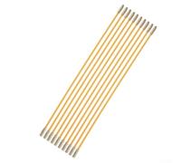 KHIronHive Outil de traction de câble en cuivre pour électricien - Enfile-fils pour conduits connectables - Haute conductivité pour tuyaux en PVC - Piercing mural - 10 pièces - 33 cm - 58 cm