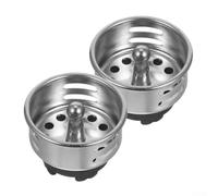 KHIronHive Panier d'évier de cuisine en acier inoxydable et bouchon de vidange avec joint pour un récupérateur efficace de débris pour la maison, le bar, les éviers de camping-car