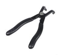 KHIronHive Pince de retrait de clip de garniture de panneau de porte intérieure de voiture, extracteur de fixation double angle 30/80 degrés en alliage avec mécanisme à ressort pour coffre de voiture
