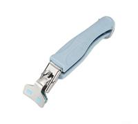 KHIronHive Pince multifonction anti-brûlure pour bol en acier inoxydable et silicone avec poignée antidérapante pour la cuisine et le service, outil de levage de vaisselle résistant à la chaleur (bleu