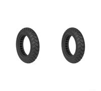 KHIronHive Pneu de scooter en caoutchouc solide 10 x 2,125 - Motif ailes - Adhérence améliorée - Traction stable - Diamètre intérieur : 141 mm - Rainure de 36 mm - Anti-crevaison - Sans entretien