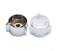 KHIronHive Poignée de douche de rechange en alliage de zinc avec roue de réglage à trois niveaux et vanne de mélange intégrée pour robinets de salle de bain, fixation de qualité professionnelle