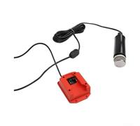 KHIronHive Pompe de transfert d'eau pour batterie 18 V, pompe de vidange sans fil de 100 W avec filtre, débit élevé 635 GPH pour couvertures de piscine, sous-sols, étangs, jardin, ABS et acier