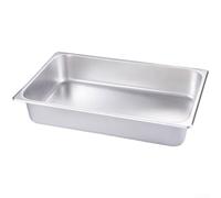 KHIronHive Récipients de stockage alimentaire en acier inoxydable 304 avec couvercles, casseroles commerciales de cuisine, de bain Marie pour le service de buffet et la restauration, boîtes en métal