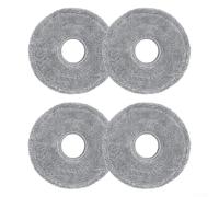 KHIronHive Tampons en microfibre compatibles avec Roborock pour Saros 20/20 Complete/20X, lavables et réutilisables pour sols durs