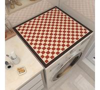 KHIronHive Tapis de protection de sol antidérapant en silicone pour machine à laver - 60 x 60 cm - Pour appareils électroménagers, hydrofuges et faciles à nettoyer - Pour machines à laver