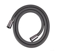 KHIronHive Tuyau de douche pour pommeaux de douche standard | Tube flexible anti-enchevêtrement de 1,5 ou 2 m | Nylon renforcé avec raccords ABS | Convient pour l'eau chaude et froide (Gris1 (2))