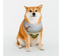 KHiry Bandanas triangulaires réglables en coton doux pour chien, chiot et chat pour petites et grandes races