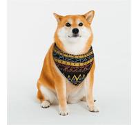 KHiry Bandanas triangulaires réglables en coton doux pour chien, de nombreux motifs tribaux africains, pour chiots et chats pour petites et grandes races