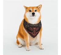 KHiry Bandanas triangulaires réglables en coton doux pour chien, motif horreur, chiot, chat, pour petites et grandes races