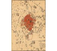 Khiva Map Journal: Vintage Map Notebook