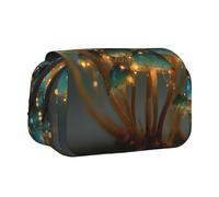 Khkbnb The Secret of Mushrooms Trousse à crayons grande capacité pour crayons, papeterie, trousse à cosmétiques, fournitures de bureau