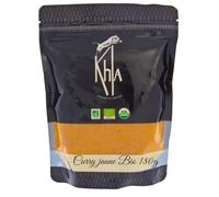 Khla - Curry Jaune Bio en Poudre - Sachet 250g - Mélange Curry Doux Non Piquant - Ingrédient Cuisine & Pâtisserie - Curry Indien Thai - Curcuma, Gingembre - Épice d’Asie