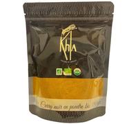 Khla - Curry noir (base poivre) en poudre - Issu de l'Agriculture Biologique et du Commerce Equitable - Sachet 250g