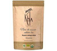 Khla - Noix de Muscade Entières Bio - Sac 500g - Noix Muscade du Sri Lanka - Ingrédient Cuisine & Pâtisserie - Épice d’Asie Rare - Direct producteur - Épice Noël, Quiches, Purées, Gratins
