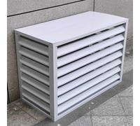 KHLMSRXJ Garde-Corps d'unité extérieure de climatiseur, Couvercle de climatiseur Mini Split, Couvercle de radiateur de climatiseur, Couvercle de climatiseur extérieur, Applicable à l'unité