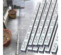 KHLMSRXJ Kit de caniveaux Minces pour Usage Commercial et résidentiel, système de Drainage des eaux pluviales pour Cour/Jardin/Patio/Circulation/terrasse, gouttière Plate et étroite invisib