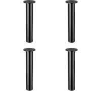 KHLMSRXJ Lot de 4 Pieds de Table réglables en Alliage d'aluminium - Hauteur de 20 cm - Capacité de Charge de 500 kg - Parfaits pour Les canapés, Les Tables, Les chaises, Les Bureaux et Les