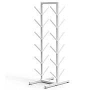 KHLMSRXJ Support de Tapis de Yoga à 5 Niveaux, Support de Rangement Vertical pour Rouleaux en Mousse pour Salle de Sport à Domicile et Commerciale, présentoir d'équipement d'entraînement ro