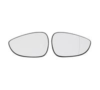 KHOFVSXWD Compatible avec Ford pour Fiesta pour MK7 2009-2015 HD sans Chauffage Lentille De Rétroviseur Accessoires Automobiles Verre De Rétroviseur Latéral Miroir rétroviseur(A Pair)