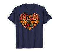 Khokhloma Russe Art Russe Cœur Russie Russes T-Shirt