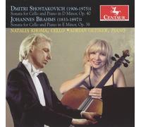 Khoma,Natalia - Sonaten Für Cello und Klavier [Import]