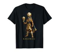 KHONSU Egypte Dieu Mythologie Fantasy Dieu Art Illustration T-Shirt