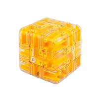 Khoolty Le Cube Labyrinthe V3 - Un Cube, Mille Chemins vers La Réussite (Jaune (x1))
