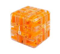 Khoolty Le Cube Labyrinthe V3 - Un Cube, Mille Chemins vers La Réussite (Orange (x2))
