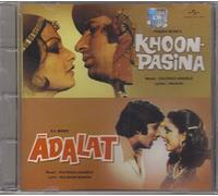 Khoon Pasina / Adalat (2 Film CD Combo / Music: Kalyanji Anandji / Bollywood Film Soundtracks) by Lata Mangeshkar, Kishore Kumar, Mohd. Rafi, Yesudas...etc (0100-01-01?