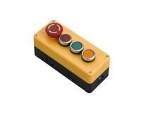 KHRKHHXLA Nouveau boîtier de Commande d'interrupteur à Bouton en Plastique, Bouton de démarrage Automatique portatif, boîtier étanche, arrêt d'urgence électrique Industriel LA38(45749)