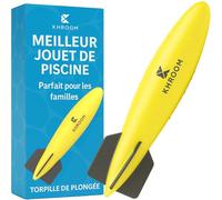 Khroom Torpedo Jouet de Piscine | Indispensable en Vacances | Fusée Glisse 10 mètres sous l'eau | Jeu de Passeport sous-Marin Torpille sous-Marine Jouet de plongée/Patins (Classic)