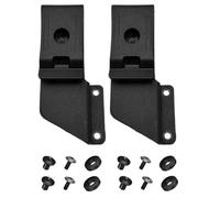 Khsndhger Clip de ceinture Avec vis et joints inclus Assemblage Noir